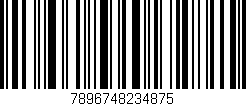 Código de barras (EAN, GTIN, SKU, ISBN): '7896748234875'