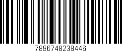 Código de barras (EAN, GTIN, SKU, ISBN): '7896748238446'