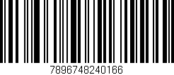 Código de barras (EAN, GTIN, SKU, ISBN): '7896748240166'