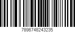 Código de barras (EAN, GTIN, SKU, ISBN): '7896748243235'