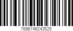 Código de barras (EAN, GTIN, SKU, ISBN): '7896748243525'