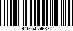 Código de barras (EAN, GTIN, SKU, ISBN): '7896748246670'