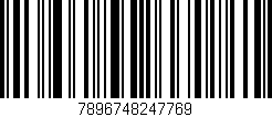 Código de barras (EAN, GTIN, SKU, ISBN): '7896748247769'