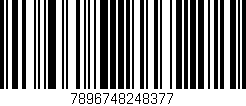 Código de barras (EAN, GTIN, SKU, ISBN): '7896748248377'
