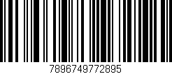 Código de barras (EAN, GTIN, SKU, ISBN): '7896749772895'