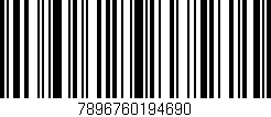 Código de barras (EAN, GTIN, SKU, ISBN): '7896760194690'