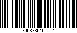 Código de barras (EAN, GTIN, SKU, ISBN): '7896760194744'