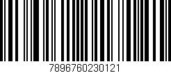 Código de barras (EAN, GTIN, SKU, ISBN): '7896760230121'
