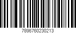 Código de barras (EAN, GTIN, SKU, ISBN): '7896760230213'