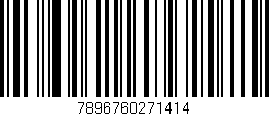Código de barras (EAN, GTIN, SKU, ISBN): '7896760271414'