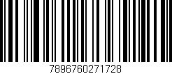 Código de barras (EAN, GTIN, SKU, ISBN): '7896760271728'