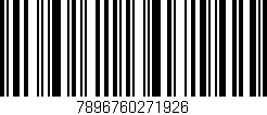 Código de barras (EAN, GTIN, SKU, ISBN): '7896760271926'