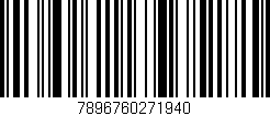 Código de barras (EAN, GTIN, SKU, ISBN): '7896760271940'