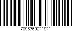 Código de barras (EAN, GTIN, SKU, ISBN): '7896760271971'