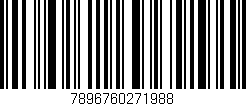 Código de barras (EAN, GTIN, SKU, ISBN): '7896760271988'