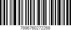 Código de barras (EAN, GTIN, SKU, ISBN): '7896760272268'