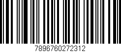 Código de barras (EAN, GTIN, SKU, ISBN): '7896760272312'