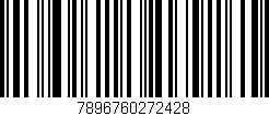 Código de barras (EAN, GTIN, SKU, ISBN): '7896760272428'