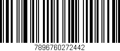 Código de barras (EAN, GTIN, SKU, ISBN): '7896760272442'