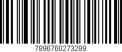 Código de barras (EAN, GTIN, SKU, ISBN): '7896760273289'