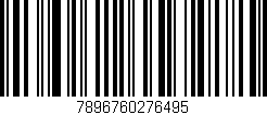 Código de barras (EAN, GTIN, SKU, ISBN): '7896760276495'
