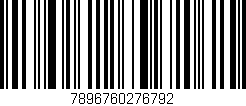 Código de barras (EAN, GTIN, SKU, ISBN): '7896760276792'