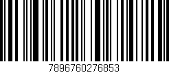 Código de barras (EAN, GTIN, SKU, ISBN): '7896760276853'