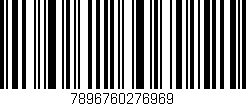 Código de barras (EAN, GTIN, SKU, ISBN): '7896760276969'