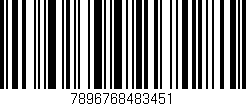Código de barras (EAN, GTIN, SKU, ISBN): '7896768483451'