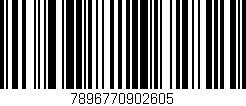 Código de barras (EAN, GTIN, SKU, ISBN): '7896770902605'