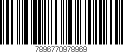 Código de barras (EAN, GTIN, SKU, ISBN): '7896770978969'