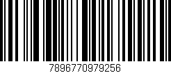 Código de barras (EAN, GTIN, SKU, ISBN): '7896770979256'
