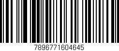 Código de barras (EAN, GTIN, SKU, ISBN): '7896771604645'