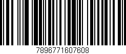 Código de barras (EAN, GTIN, SKU, ISBN): '7896771607608'