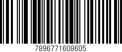 Código de barras (EAN, GTIN, SKU, ISBN): '7896771608605'
