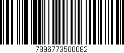 Código de barras (EAN, GTIN, SKU, ISBN): '7896773500082'
