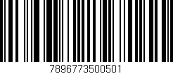 Código de barras (EAN, GTIN, SKU, ISBN): '7896773500501'
