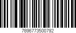 Código de barras (EAN, GTIN, SKU, ISBN): '7896773500792'