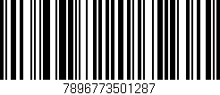 Código de barras (EAN, GTIN, SKU, ISBN): '7896773501287'