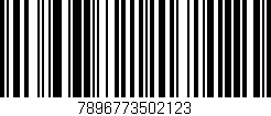 Código de barras (EAN, GTIN, SKU, ISBN): '7896773502123'