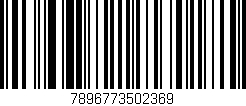 Código de barras (EAN, GTIN, SKU, ISBN): '7896773502369'