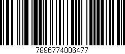 Código de barras (EAN, GTIN, SKU, ISBN): '7896774006477'
