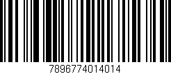 Código de barras (EAN, GTIN, SKU, ISBN): '7896774014014'