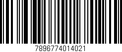 Código de barras (EAN, GTIN, SKU, ISBN): '7896774014021'