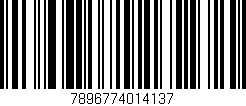 Código de barras (EAN, GTIN, SKU, ISBN): '7896774014137'