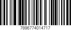 Código de barras (EAN, GTIN, SKU, ISBN): '7896774014717'