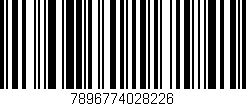 Código de barras (EAN, GTIN, SKU, ISBN): '7896774028226'