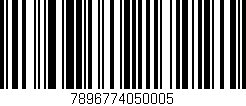 Código de barras (EAN, GTIN, SKU, ISBN): '7896774050005'