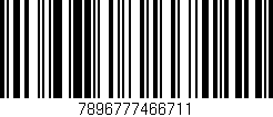 Código de barras (EAN, GTIN, SKU, ISBN): '7896777466711'