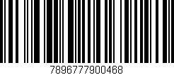 Código de barras (EAN, GTIN, SKU, ISBN): '7896777900468'